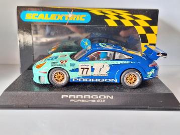 Scalextric Paragon Porsche 911 GTR #77 Ref C2274 Met Licht beschikbaar voor biedingen