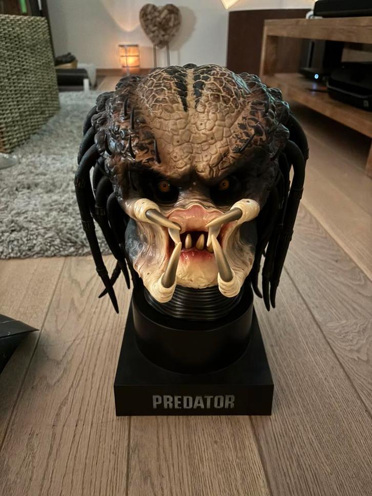 PREDATOR COLLECTORS HEAD 3D Edition - buste met masker!!, Verzamelen, Film en Tv, Film, Ophalen of Verzenden