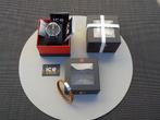 Ice-Watch Belgian Red Devils horloge met armband - NIEUW, Overige merken, Leer, Staal, Polshorloge