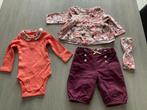 NIEUW : 4-delig pakje voor meisje, maat 62. Perfecte staat, Kinderen en Baby's, Babykleding | Maat 62, Meisje, Sergent major, Nieuw