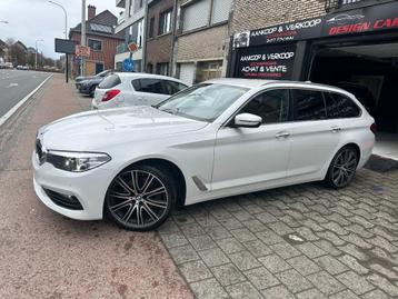 Bmw 520D 190pk Automat G31 Alu M Cuir Beige*Carnet Bmw* disponible aux enchères