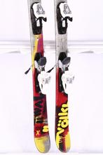 128 kinder ski's VOLKL WALL, freestyle, twintip, Gebruikt, Verzenden, 100 tot 140 cm, Carve