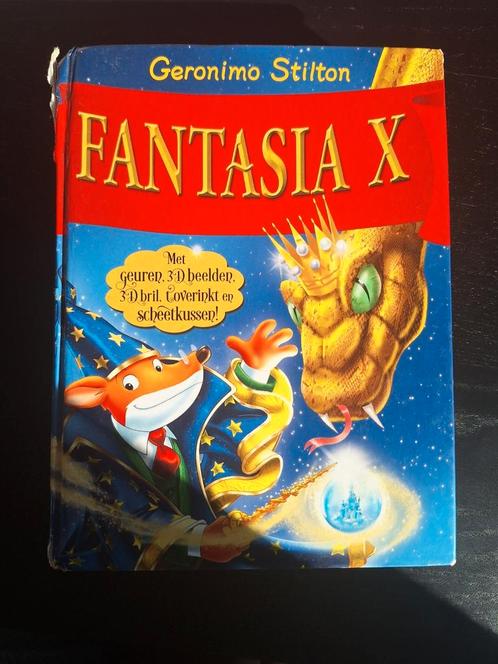 Geronimo Stilton - Fantasia X, Boeken, Kinderboeken | Jeugd | onder 10 jaar, Gelezen, Ophalen