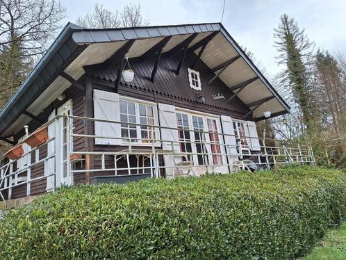 Chalet met uitzicht op de Semois in Poupehan, Immo, Buitenverblijven te koop