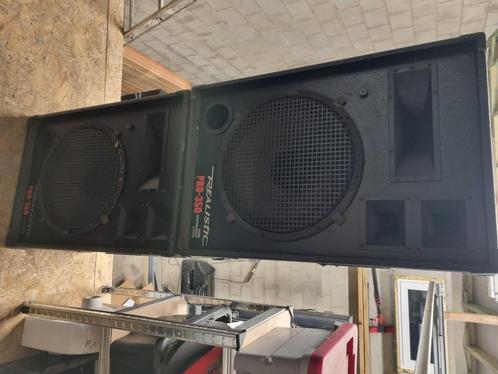 realistic pro 350 (vintage speakers), Audio, Tv en Foto, Luidsprekerboxen, Gebruikt, 120 watt of meer, Overige merken, Ophalen