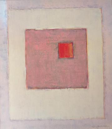 R. GRIMMA / GEOMETRIE / KLEUROFFSET / 83x73cm / KADER beschikbaar voor biedingen