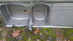 Spoeltafel inox 110 x 44, Ophalen, Gebruikt