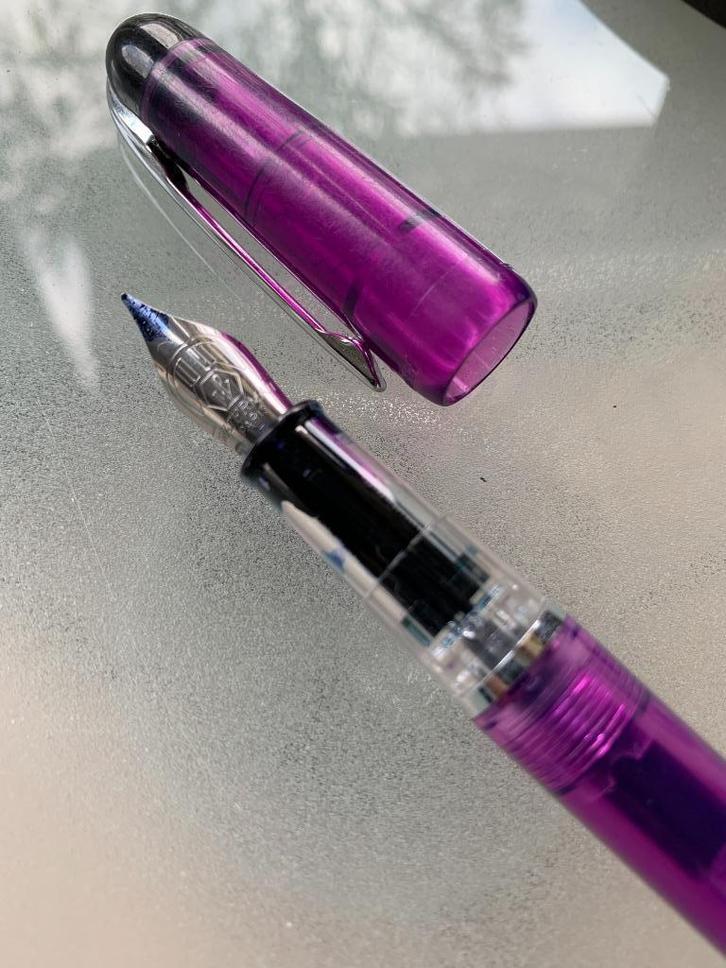 Waterman - Vintage - Vulpen - Paars, Exclusief model, Verzamelen, Pennenverzamelingen, Zo goed als nieuw, Vulpen, Waterman, Verzenden