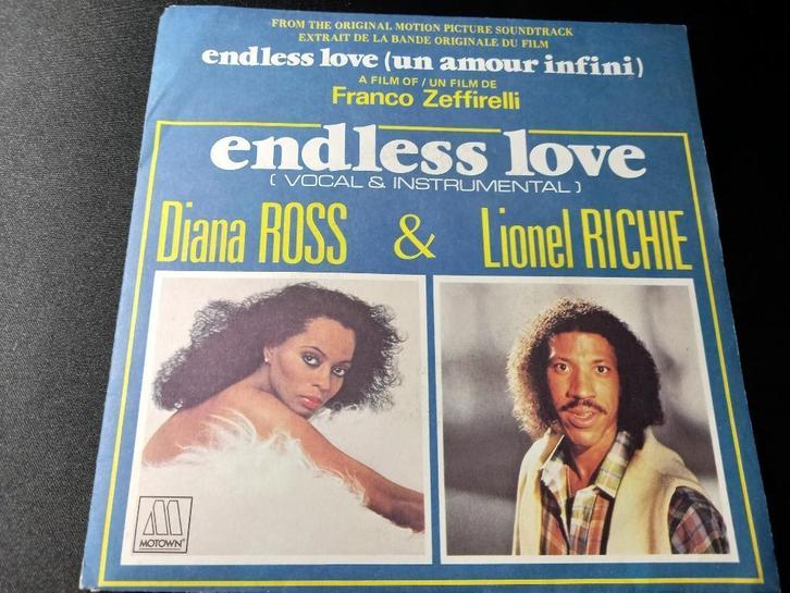 Diana Ross et Lionel Richie — Endless Love '7 comme neuf !, CD & DVD, Vinyles Singles, Comme neuf, Single, R&B et Soul, 7 pouces