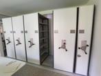 Complete archiefkast op rolletjes, Huis en Inrichting, Ophalen, Gebruikt, 200 cm of meer, 200 cm of meer