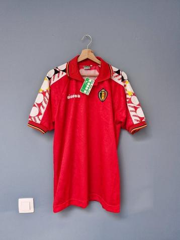 België 1994 Home Shirt – Nieuw met kaartjes! beschikbaar voor biedingen