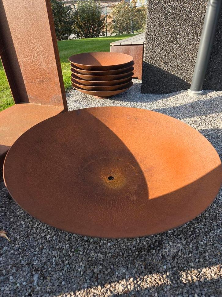 Vuurschaal in cortenstaal, Tuin en Terras, Planten | Tuinplanten, Ophalen