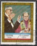 Fujeira 1972 - Yvert 949SW - Charles De Gaule (ST), Postzegels en Munten, Postzegels | Azië, Verzenden, Gestempeld