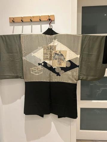 Haori vintage voor heren - kabukipatroon voor binnen beschikbaar voor biedingen