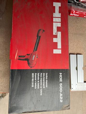 Hilti injectie pomp nieuw beschikbaar voor biedingen