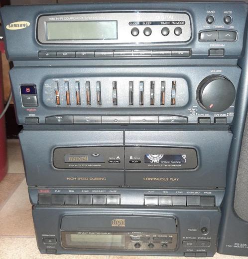 Samsung hi-fi, TV, Hi-fi & Vidéo, Chaîne Hi-fi, Comme neuf, Deck cassettes ou Lecteur-enregistreur de cassettes, Lecteur CD, Tuner ou Radio