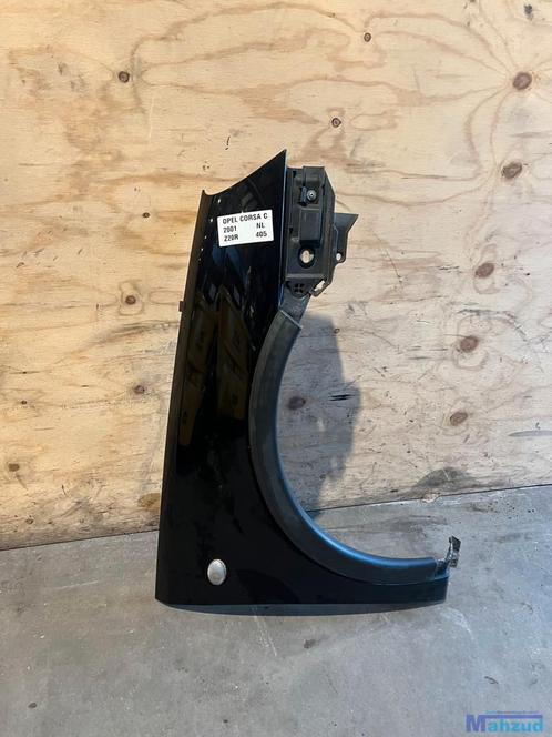 OPEL CORSA C Zwart Z20R rechts voorscherm 2000-2005, Auto-onderdelen, Carrosserie, Opel, Gebruikt
