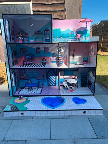 LOL surprise huis, Ophalen, Gebruikt, Poppenhuis