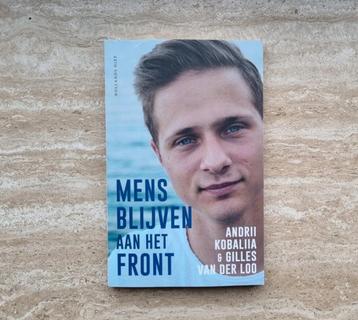 Mens blijven aan het front, Andrii Kobaliia in Oekraïne beschikbaar voor biedingen