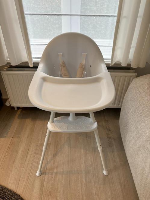 Quax Kinderstoel Wit (Ultimo 3) | Meegroeistoel, Enfants & Bébés, Chaises pour enfants, Utilisé, Chaise évolutive, Plateau amovible