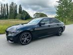 BMW 320d M-pakket, Auto's, Automaat, Euro 6, Zwart, Leder