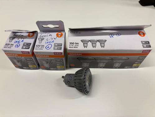 Diverse GU11 240V LED lampen, Huis en Inrichting, Lampen | Losse lampen, Zo goed als nieuw, Led-lamp, Minder dan 30 watt, Bipin of Steekvoet