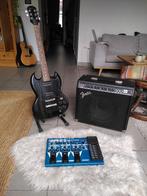 Gibson Epiphone SG G400 met versterker en voetpedaal, Muziek en Instrumenten, Snaarinstrumenten | Gitaren | Elektrisch, Ophalen