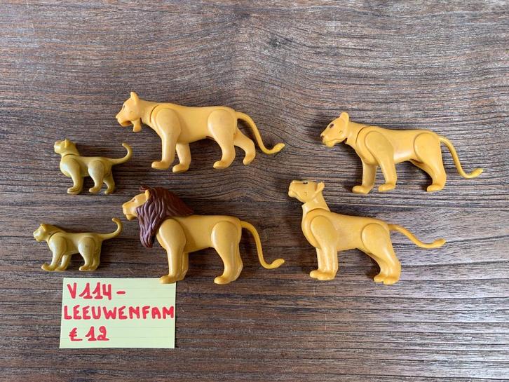 PLAYMOBIL V114: LEEUWENFAMILIE, Kinderen en Baby's, Speelgoed | Playmobil, Ophalen of Verzenden