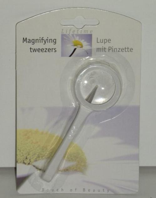 PINCET & VERGROOTGLAS NIEUW (een hand extra vrij), Handtassen en Accessoires, Uiterlijk | Lichaamsverzorging, Nieuw, Overige typen