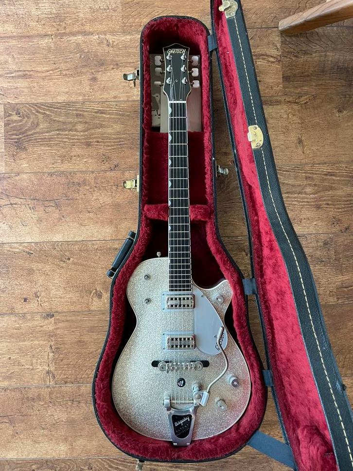 Gretsch Silver Jet, Musique & Instruments, Instruments à corde | Guitares | Électriques, Comme neuf, Semi-solid body, Autres marques
