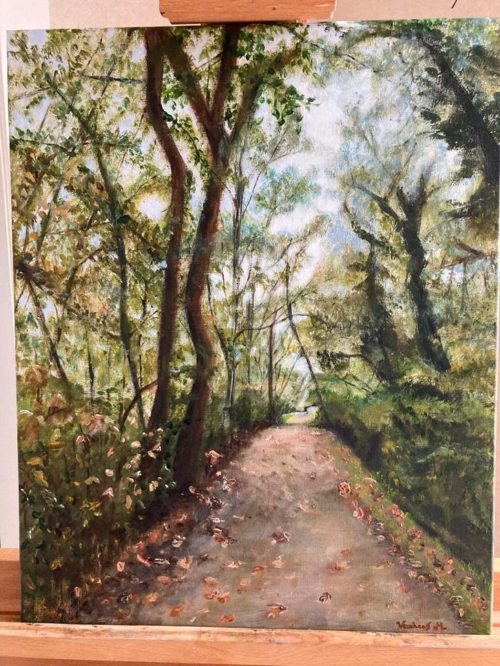 Verschillende schilderijen handgeschilderd, Antiek en Kunst, Kunst | Schilderijen | Klassiek, Ophalen