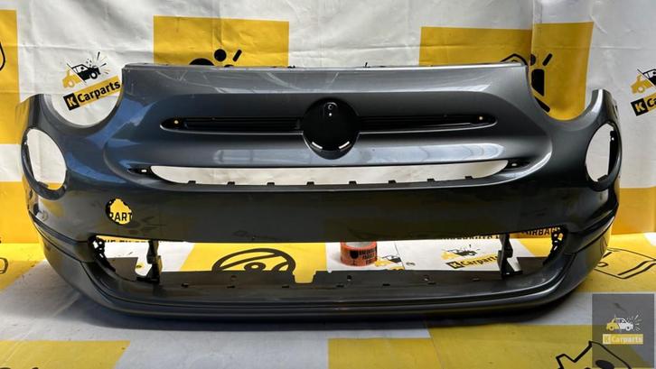 Voorbumper Fiat 500 bumper 735619476 2015-2023 origineel, Auto-onderdelen, Carrosserie, Bumper, Fiat, Voor, Gebruikt