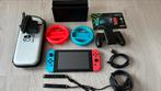 Switch 1 perfecte staat + micro SD 128GB + accessoires, Ophalen, Met 2 controllers, Zo goed als nieuw, Switch Original