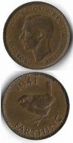 Monnaie  ROYAUME-UNI Année 1941, Enlèvement ou Envoi, Monnaie en vrac, Autres pays