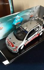 1/18 Solido Peugeot WRC 206, Solido, Gebruikt, Ophalen of Verzenden, Auto