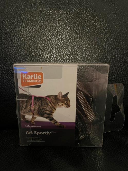 Katten harnas met lijn, Dieren en Toebehoren, Kattenhalsbanden en Penningen, Nieuw, Ophalen of Verzenden