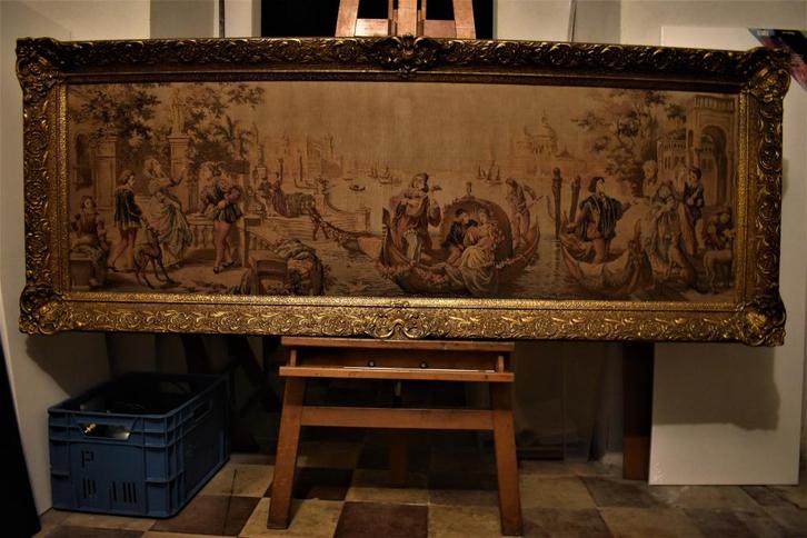 Canvasborduurwerk moderne canvasschildering van Venetië, Antiek en Kunst, Kunst | Schilderijen | Klassiek, Ophalen