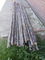 Te koop geimpregneerde  houten fruitboompalen 3 meter lang., Tuin en Terras, Ophalen, Gebruikt, Palen