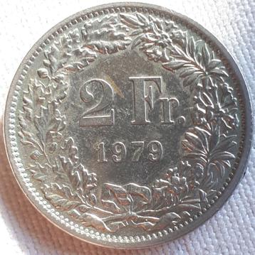 Zwitserland : 2 FRANCS 1979 UNC beschikbaar voor biedingen