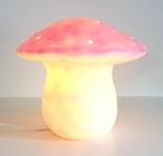 Grote roze Heico paddenstoel nachtlampje, Ophalen of Verzenden, Gebruikt, Lamp