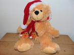 Kerstbeer 40 cm nieuwstaat, Verzamelen, Beren en Cherished Teddies, Ophalen of Verzenden, Zo goed als nieuw, Stoffen beer