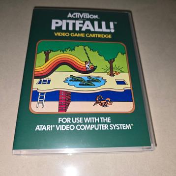 Pitfall! Atari 2600 Game Case disponible aux enchères