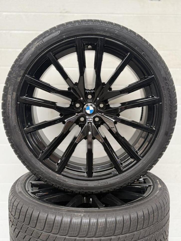 NIEUW 22’’ BMW X5 X6 G05 G06 VELGEN WINTERBANDEN ORIG SET TP, Auto-onderdelen, Banden en Velgen, Banden en Velgen, Winterbanden