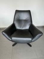 Fauteuil, Huis en Inrichting, Fauteuils, Ophalen, Zo goed als nieuw, Leer