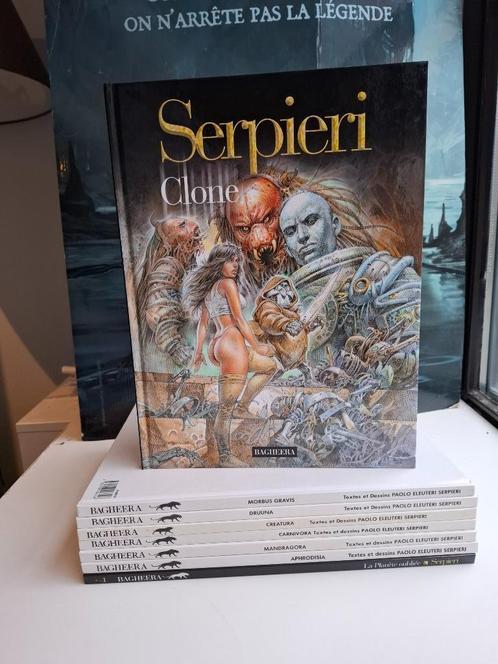DRUUNA SERPIER TOMES 1 à 8 SERIE COMPLETE TBE EO/REED, Boeken, Stripverhalen, Zo goed als nieuw, Complete serie of reeks, Ophalen of Verzenden