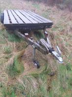 Remorque plateau, Enlèvement, Utilisé