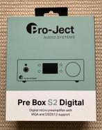 Pro-Ject Pre Box S2 digital - DAC/pré-ampli/ampli casque, Ophalen, Zo goed als nieuw