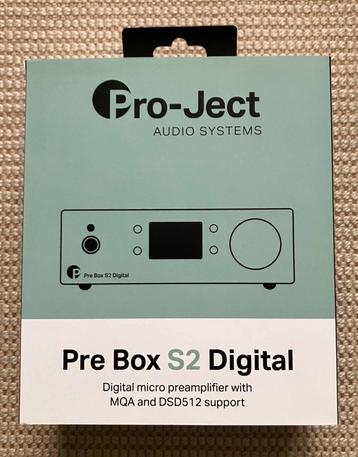 Pro-Ject Pre Box S2 digital - DAC/pré-ampli/ampli casque beschikbaar voor biedingen