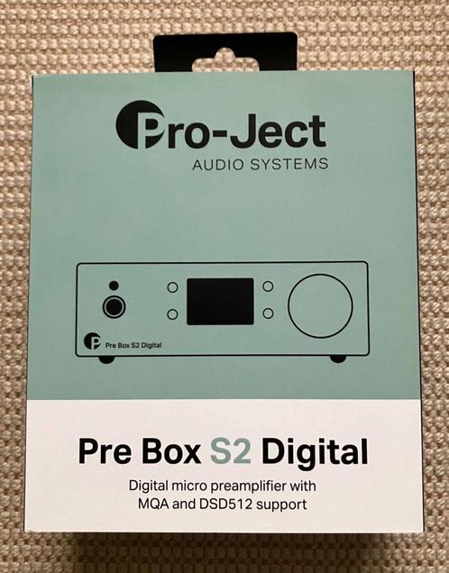 Pro-Ject Pre Box S2 digital - DAC/pré-ampli/ampli casque, Audio, Tv en Foto, Converters, Zo goed als nieuw, Ophalen