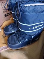 blauwe  snow boots, Jongen of Meisje, Ophalen of Verzenden, Laarzen, Zo goed als nieuw